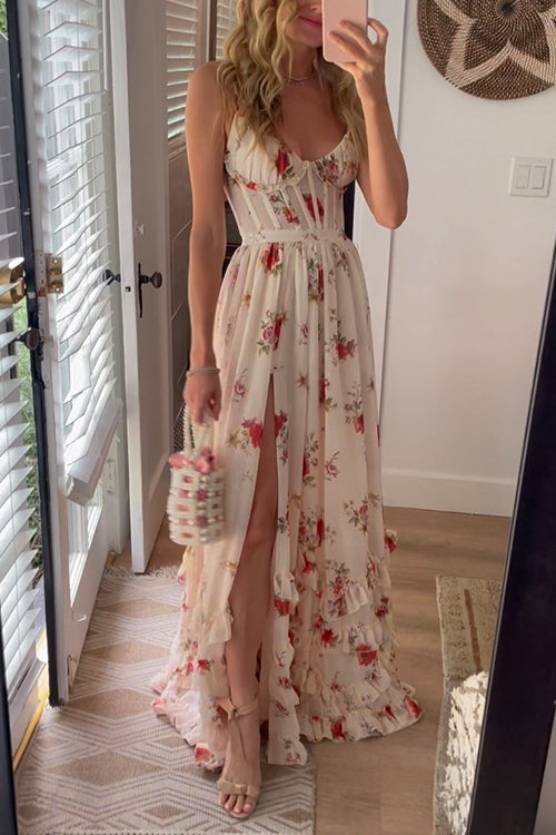 NATALIA | Long Floral Dress