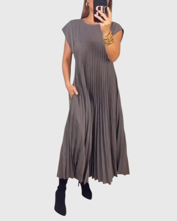 SAIRA™ | TIMELESS COMFORT MIDI DRESS