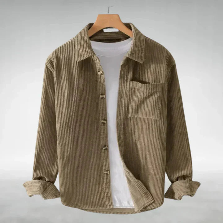 DUDLEY | Relaxed Corduroy Shirt – Effortless Comfort, Chic Style, and Timeless Sophistication
