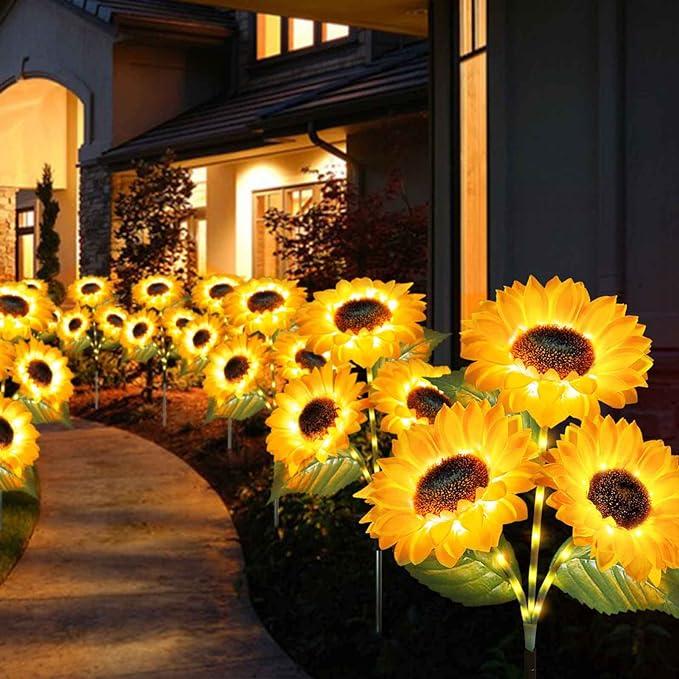 FLORENCE™ | SOLAR LED SUNFLOWER GARDEN LIGHTS
