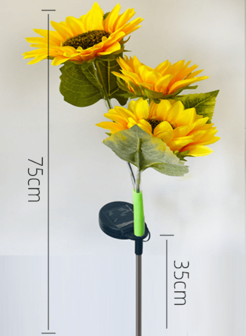 FLORENCE™ | SOLAR LED SUNFLOWER GARDEN LIGHTS