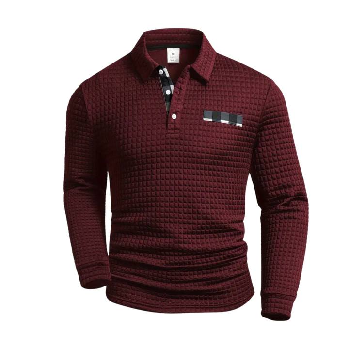 Erik - Long Sleeve Polo Shirt