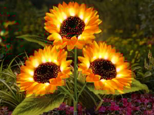 FLORENCE™ | SOLAR LED SUNFLOWER GARDEN LIGHTS