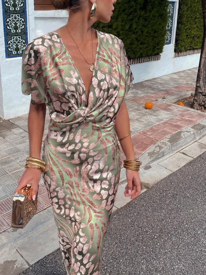 KAELYN™ | ELEGANT SATIN MAXI DRESS