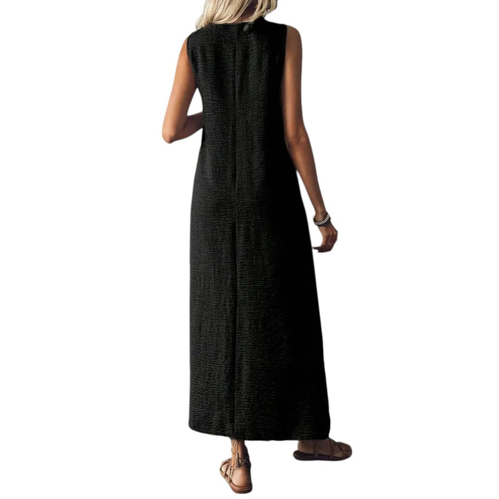 Marvella™ | Elegant V-Neck Maxi Dress