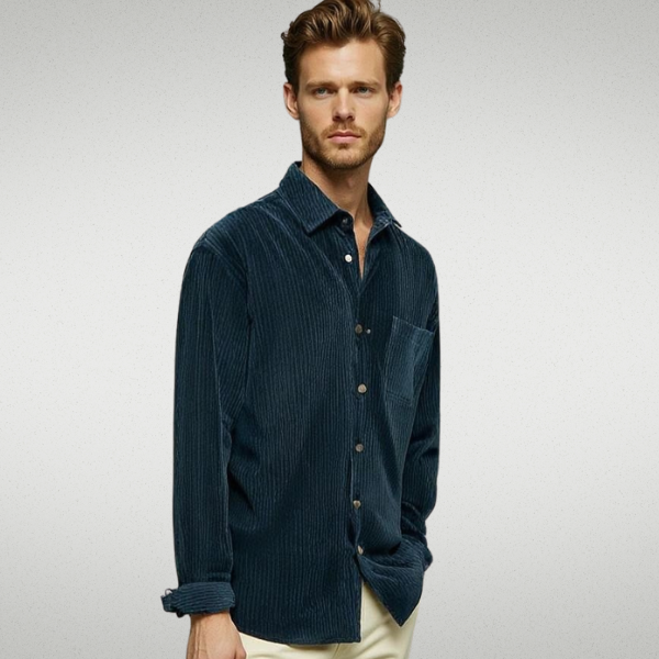 DUDLEY | Relaxed Corduroy Shirt – Effortless Comfort, Chic Style, and Timeless Sophistication