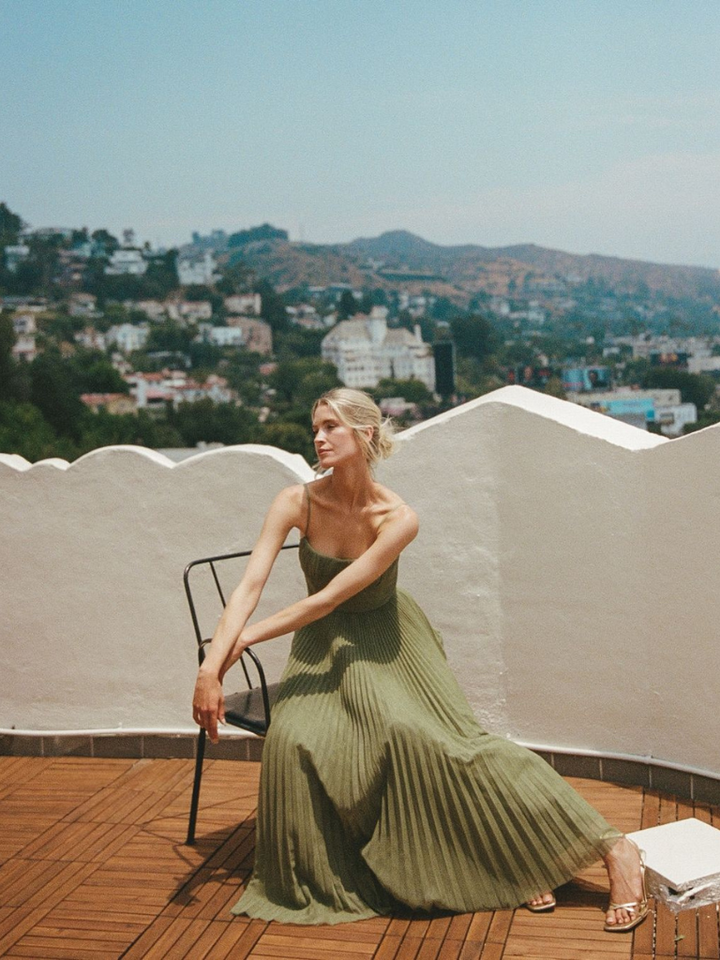 SIENNA | Green Maxi Dress
