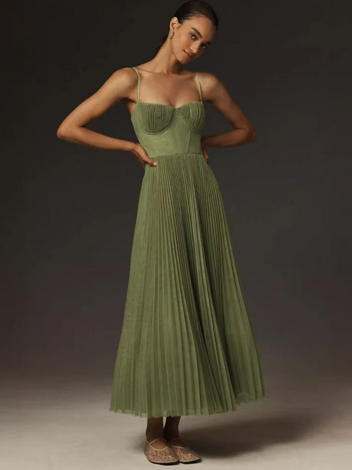 SIENNA | Green Maxi Dress