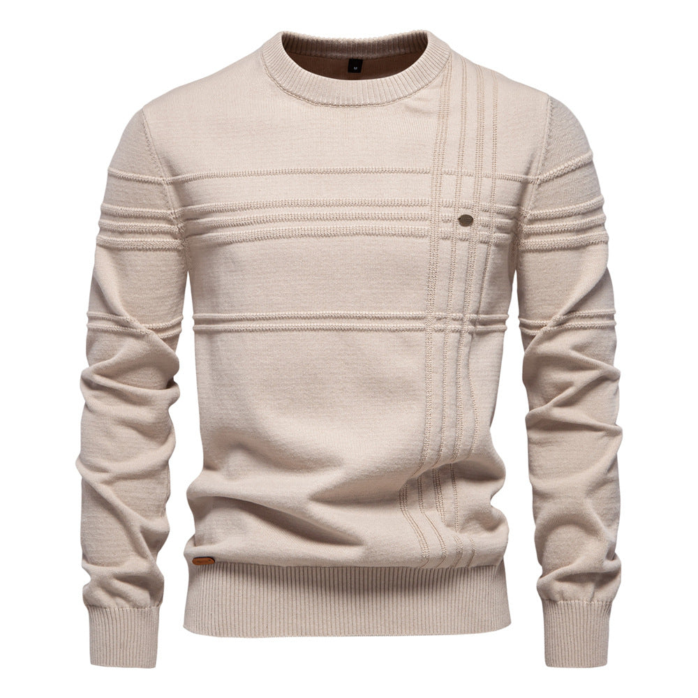 Bjergvind – Men's Sweater Featuring Chest Design