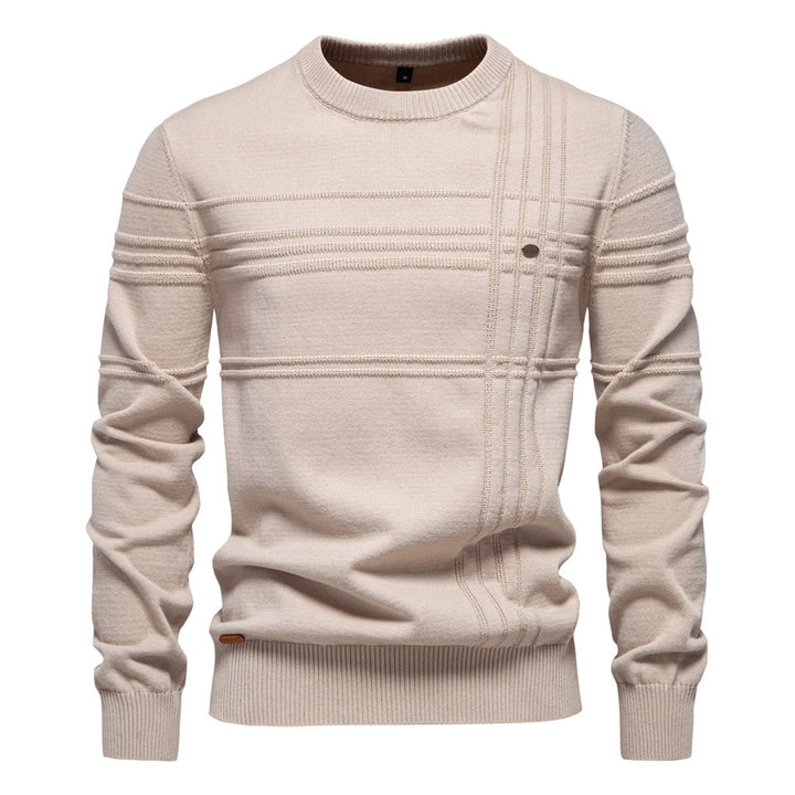 Bjergvind – Men's Sweater Featuring Chest Design
