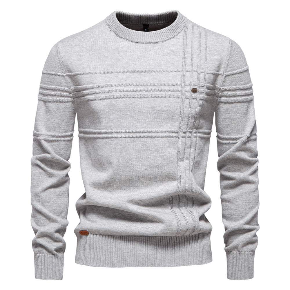 Bjergvind – Men's Sweater Featuring Chest Design