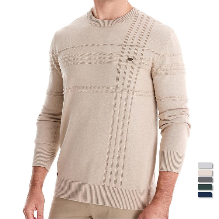 Bjergvind – Men's Sweater Featuring Chest Design