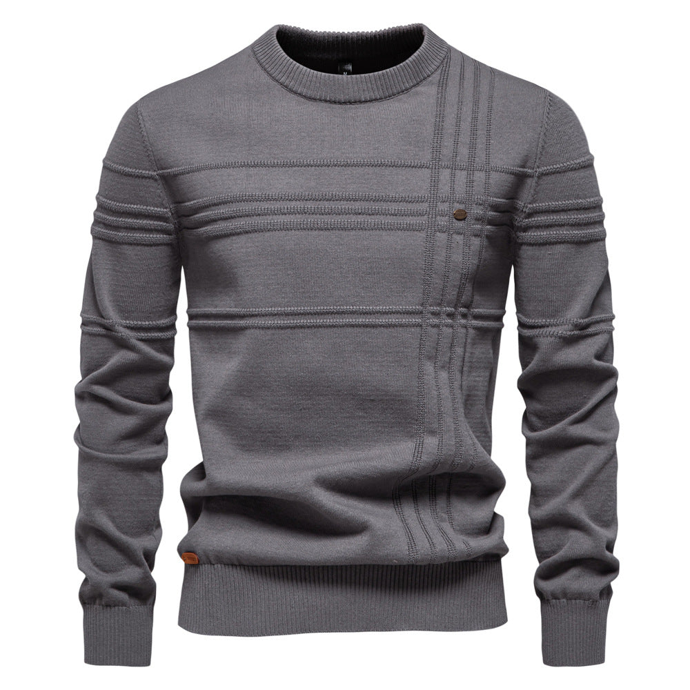 Bjergvind – Men's Sweater Featuring Chest Design