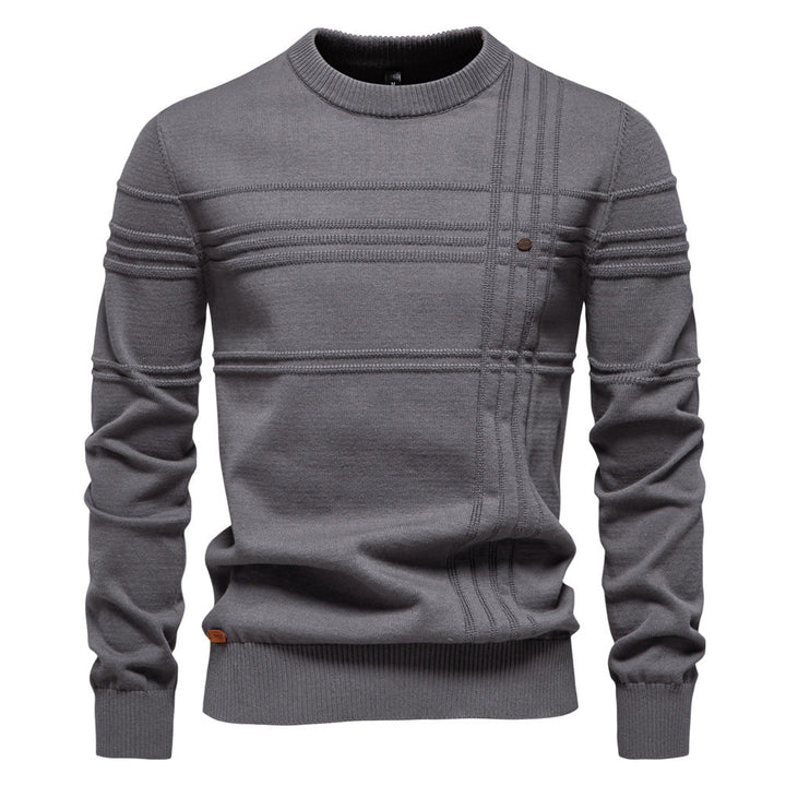 Bjergvind – Men's Sweater Featuring Chest Design