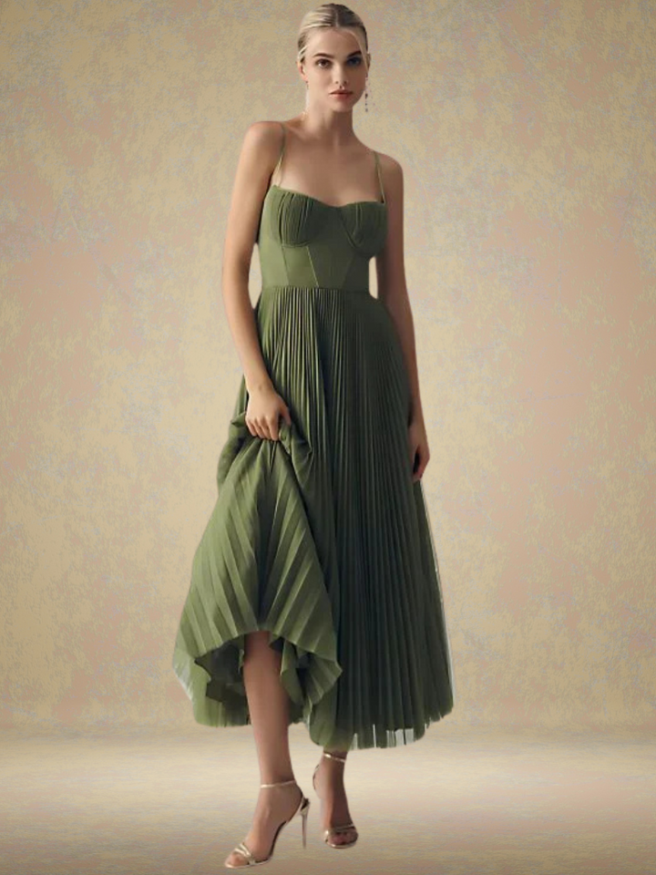 SIENNA | Green Maxi Dress