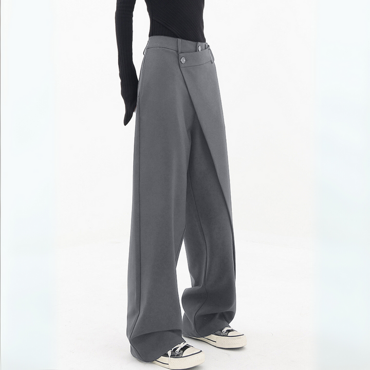 Lunafina – Flowing Elegant Pants with Asymmetrical Design