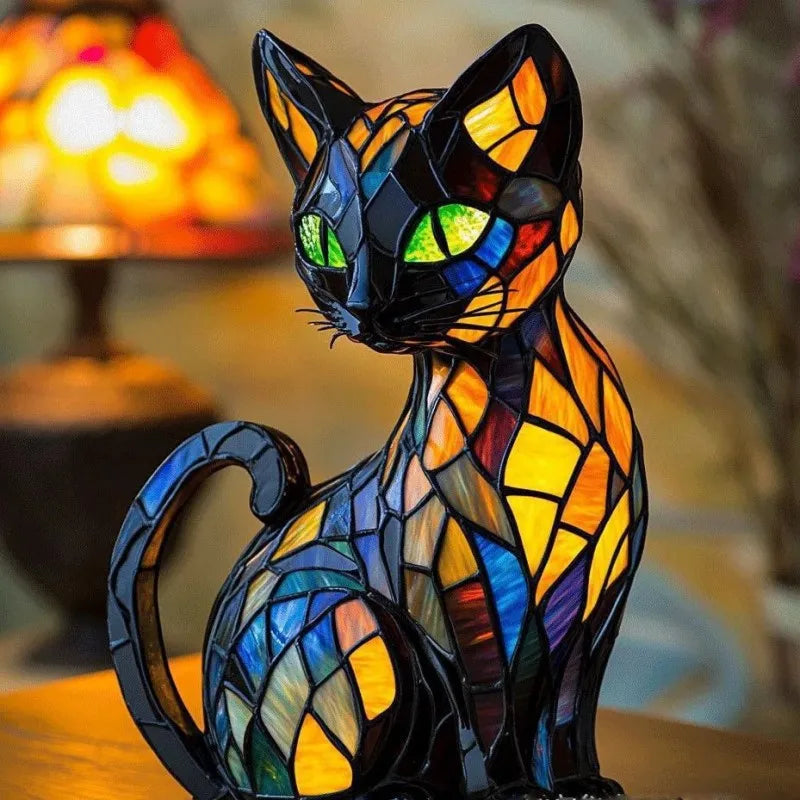 WHITNEY™ | MIDNIGHT GLOW CAT LAMP