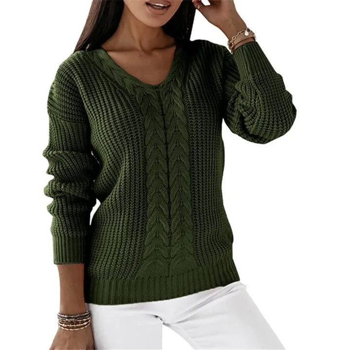 Tundra™ | Retro V-Neck Knit Sweater