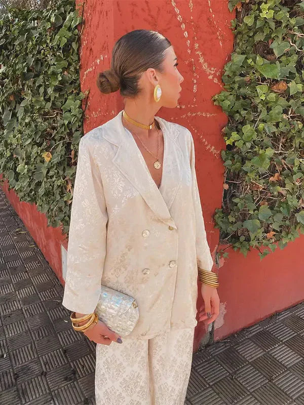 TALLIE™ | MODERN TAILORED PANTSUIT SET