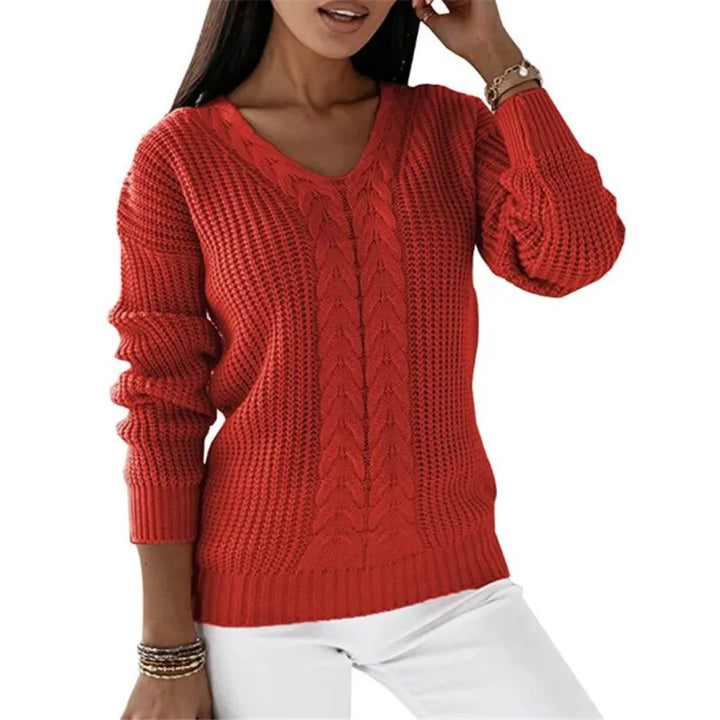 Tundra™ | Retro V-Neck Knit Sweater