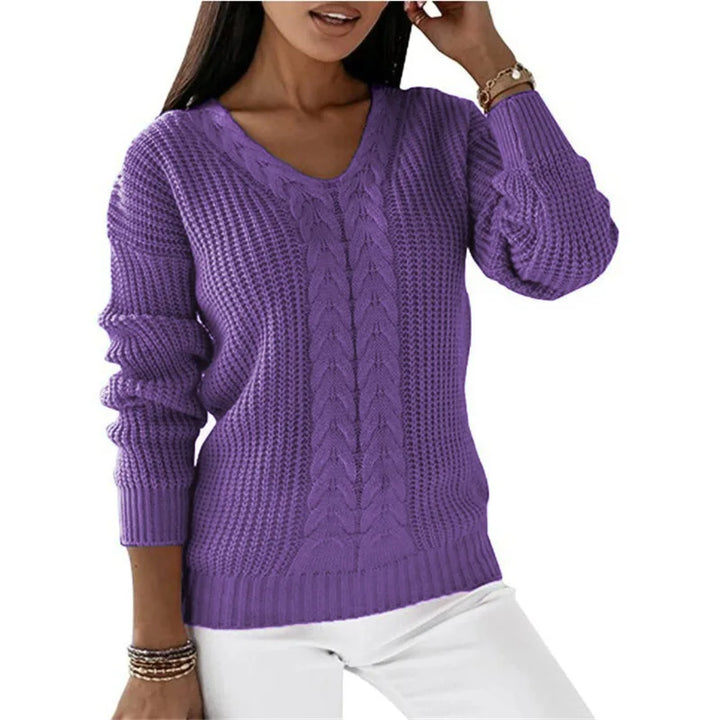 Tundra™ | Retro V-Neck Knit Sweater