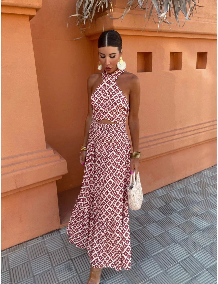 BRYNLEE™ | CHIC OFF-SHOULDER MIDI DRESS