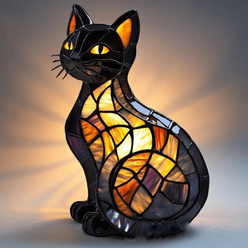 WHITNEY™ | MIDNIGHT GLOW CAT LAMP