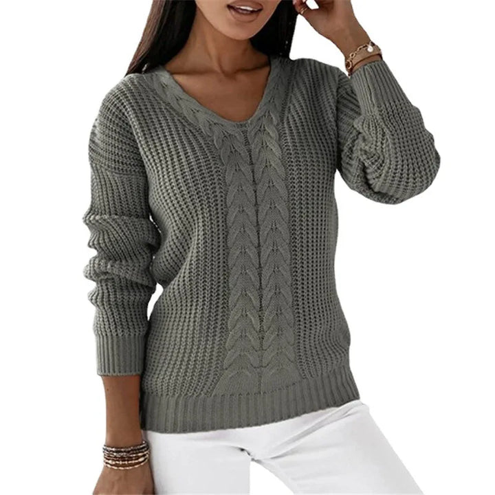 Tundra™ | Retro V-Neck Knit Sweater
