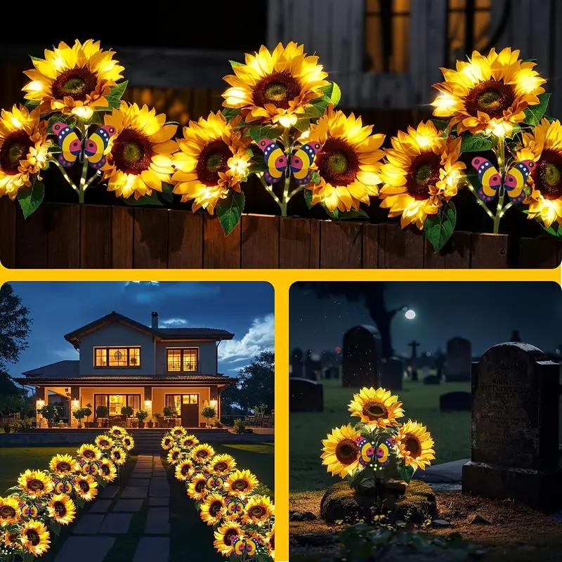 FLORENCE™ | SOLAR LED SUNFLOWER GARDEN LIGHTS
