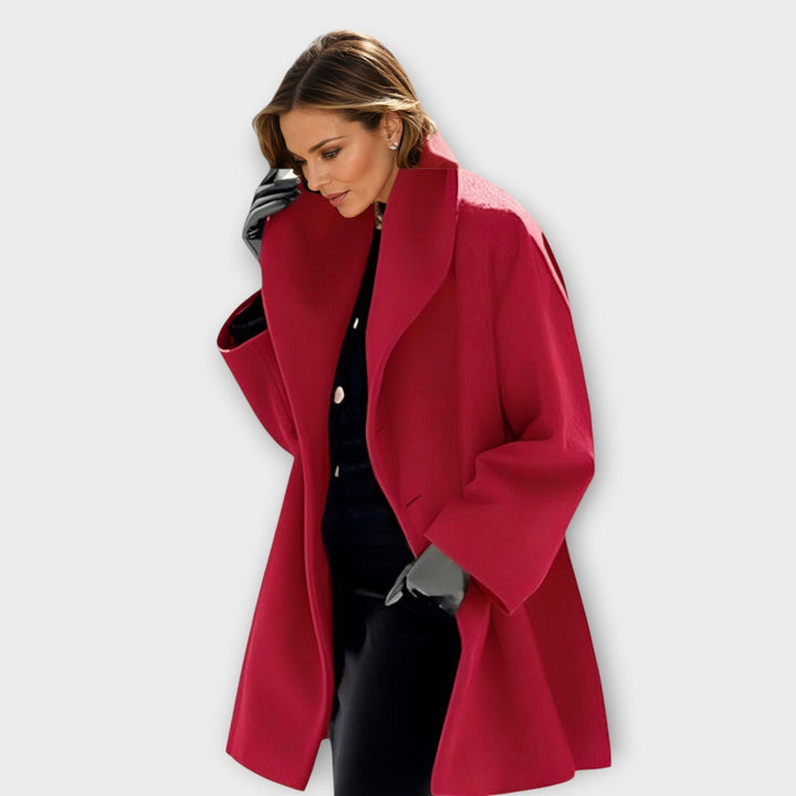 VIVIEN™ | PREMIUM WINDPROOF WOOL COAT