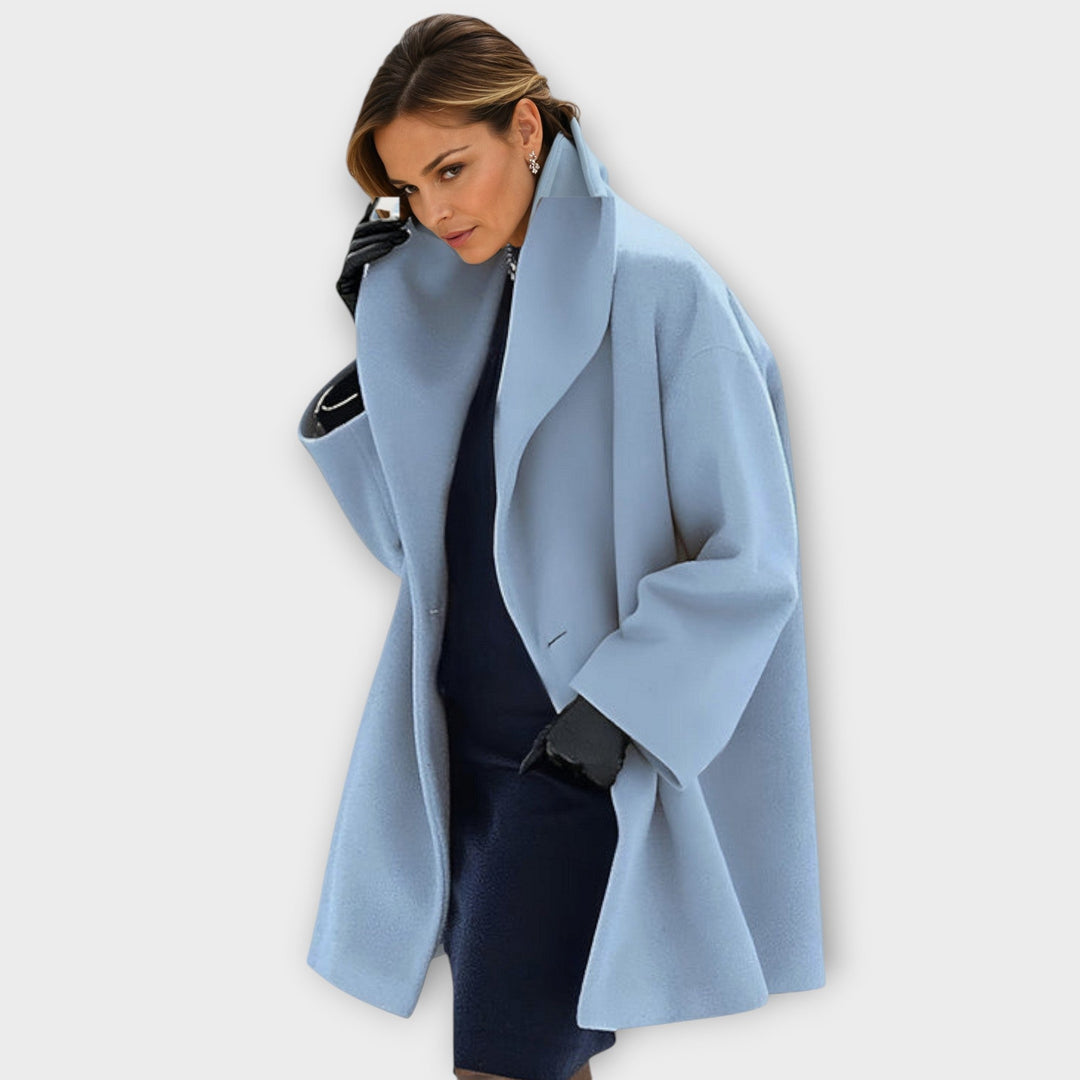 VIVIEN™ | PREMIUM WINDPROOF WOOL COAT