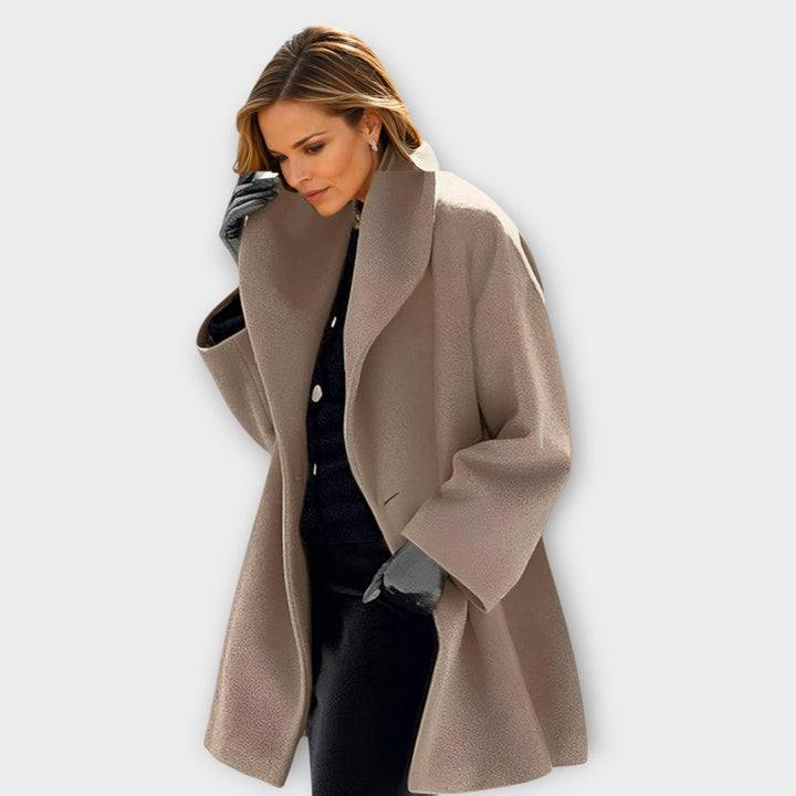 VIVIEN™ | PREMIUM WINDPROOF WOOL COAT
