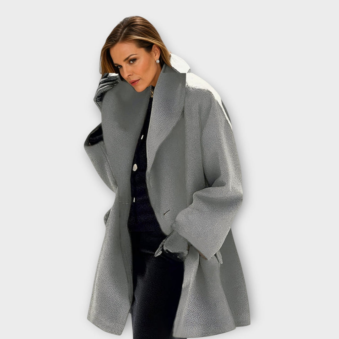 VIVIEN™ | PREMIUM WINDPROOF WOOL COAT