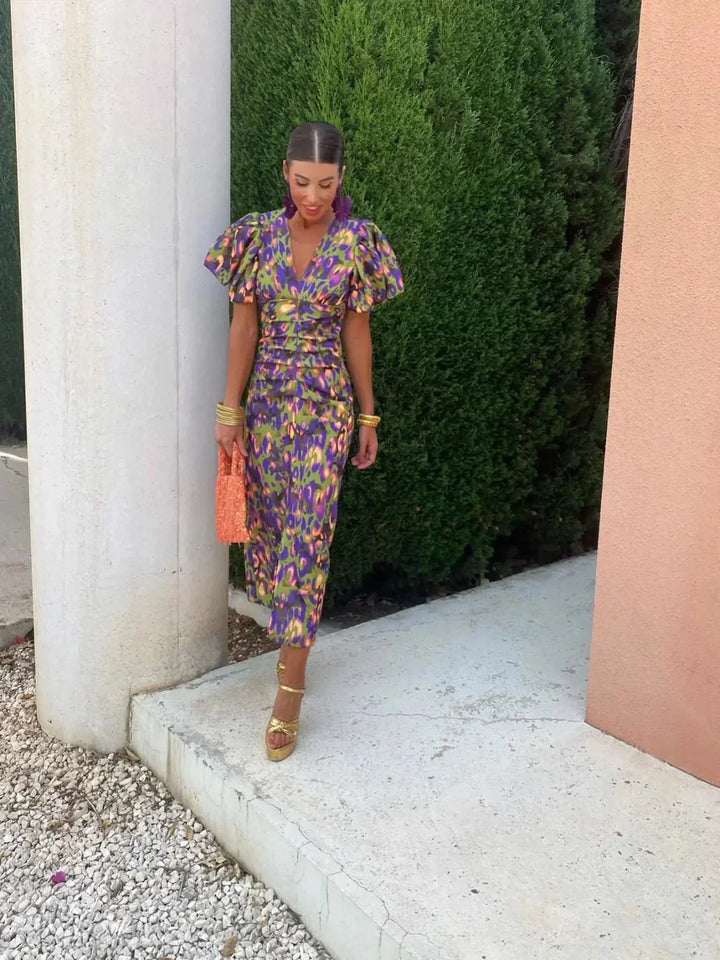 BRIAR™ | ROMANTIC FLORAL MAXI DRESS