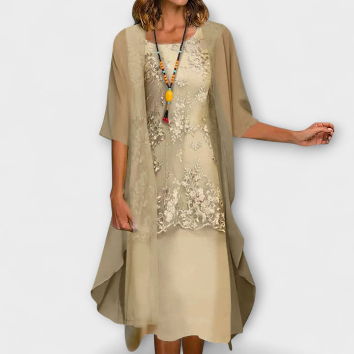 BREANNA™ | ELEGANT MIDI DRESS