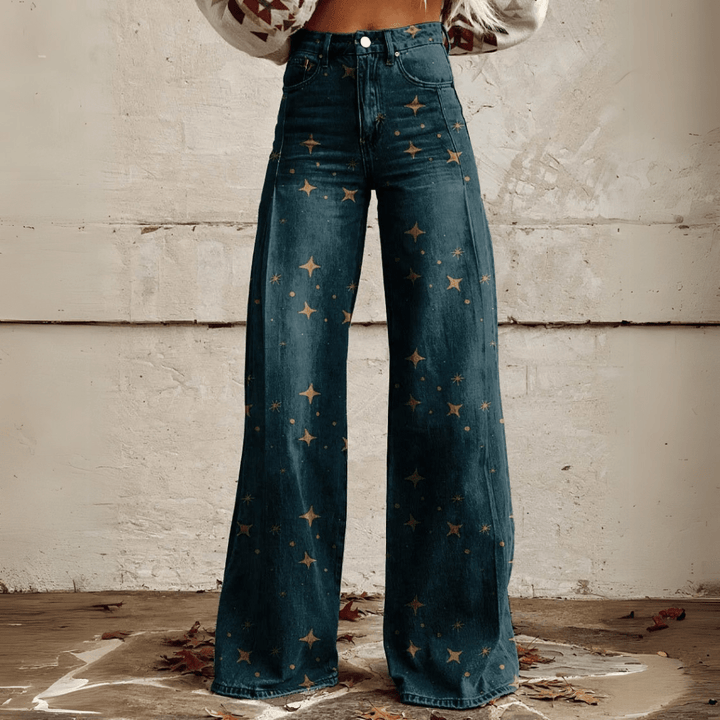Mariel – Retro Bohemian Trousers by Nordlys-Copenhagen