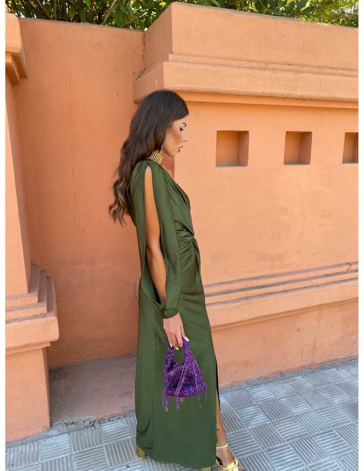 MIREYA™ | ELEGANT BLACK MAXI DRESS