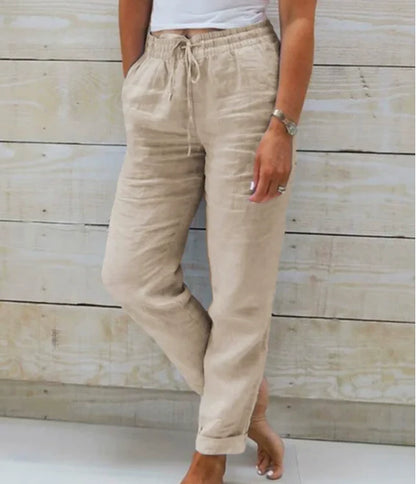 Scarlett  - Casual Drawstring Pants